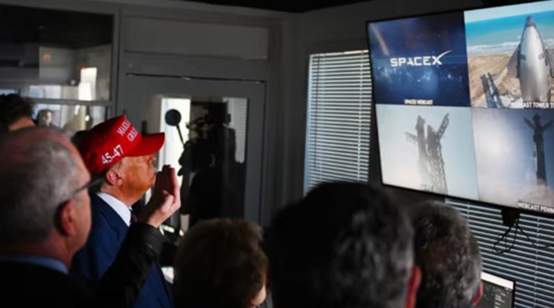 Трамп і Маск разом спостерігали за запуском Starship SpaceX