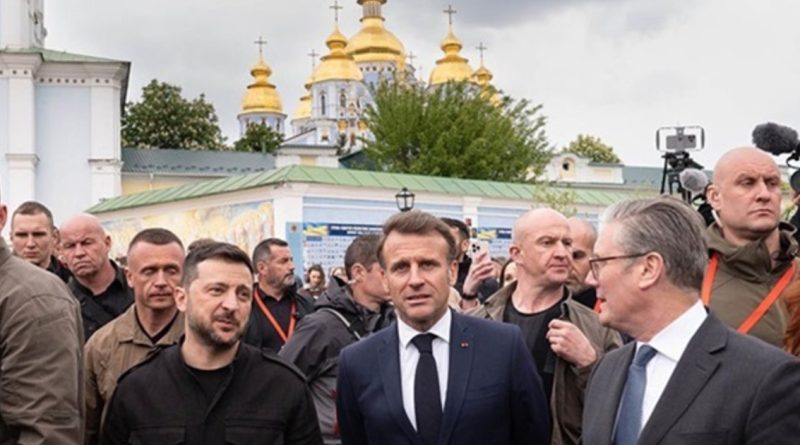 Макрон назвав кількість військових, яких можуть розгорнути в Україні