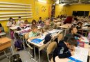 У змішаному форматі навчаються 550 дітей: у запорізькій гімназії Комунарського района облаштували укриття, — ФОТО, ВІДЕО