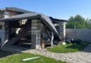 Ворог завдав удару по Запоріжжю: виникла пожежа у дворі приватного будинку, — ФОТО