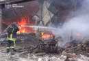 Палав склад та гараж внаслідок російський обстрілів Запоріжжя та області