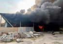 Росіяни вдарили по складу у Запоріжжі: поранено людину